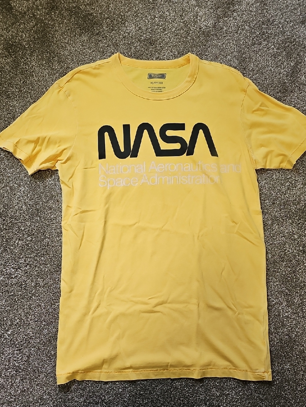 Yellow NASA Tshirt
